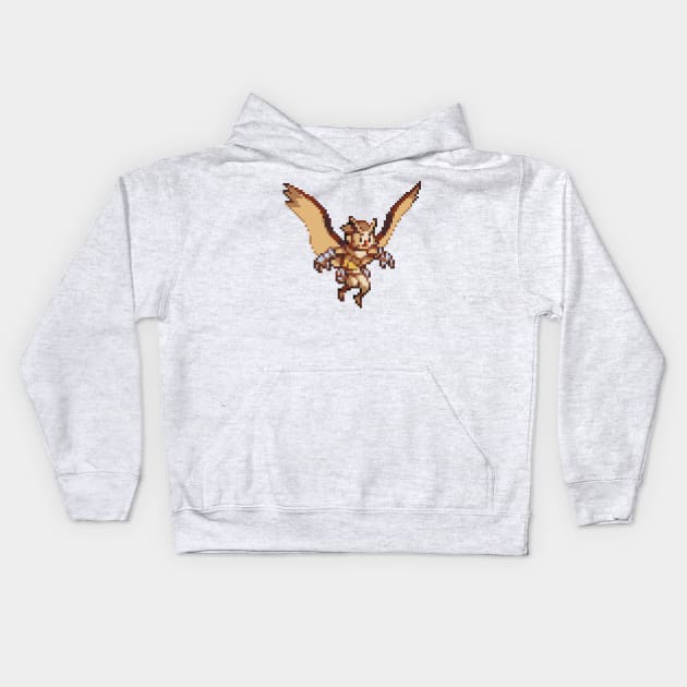 Owlboy Sprite Kids Hoodie by SpriteGuy95